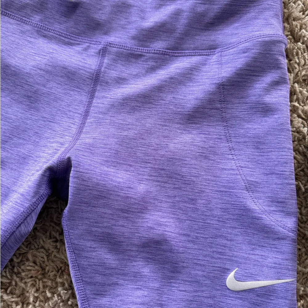 BRAND NEW Woman’s Nike dri-fit crop length running leggings - Picture 8 of 8